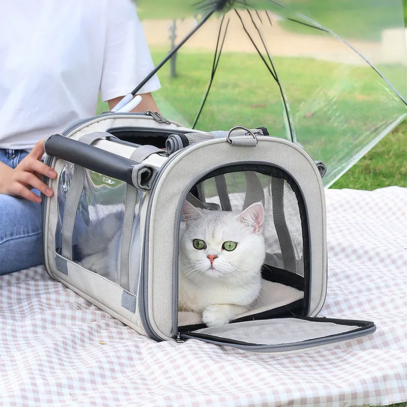 Soft Pet Carriers Portable Breathable Foldable Bag Cat Dog Carrier Bags Outgoing Travel Pets Handbag with Locking Safety Zippers
Soft Pet Carriers Portable Breathable Foldable Bag Cat Dog Carrier Bags Outgoing Travel Pets Handbag with Locking Safety Zippers