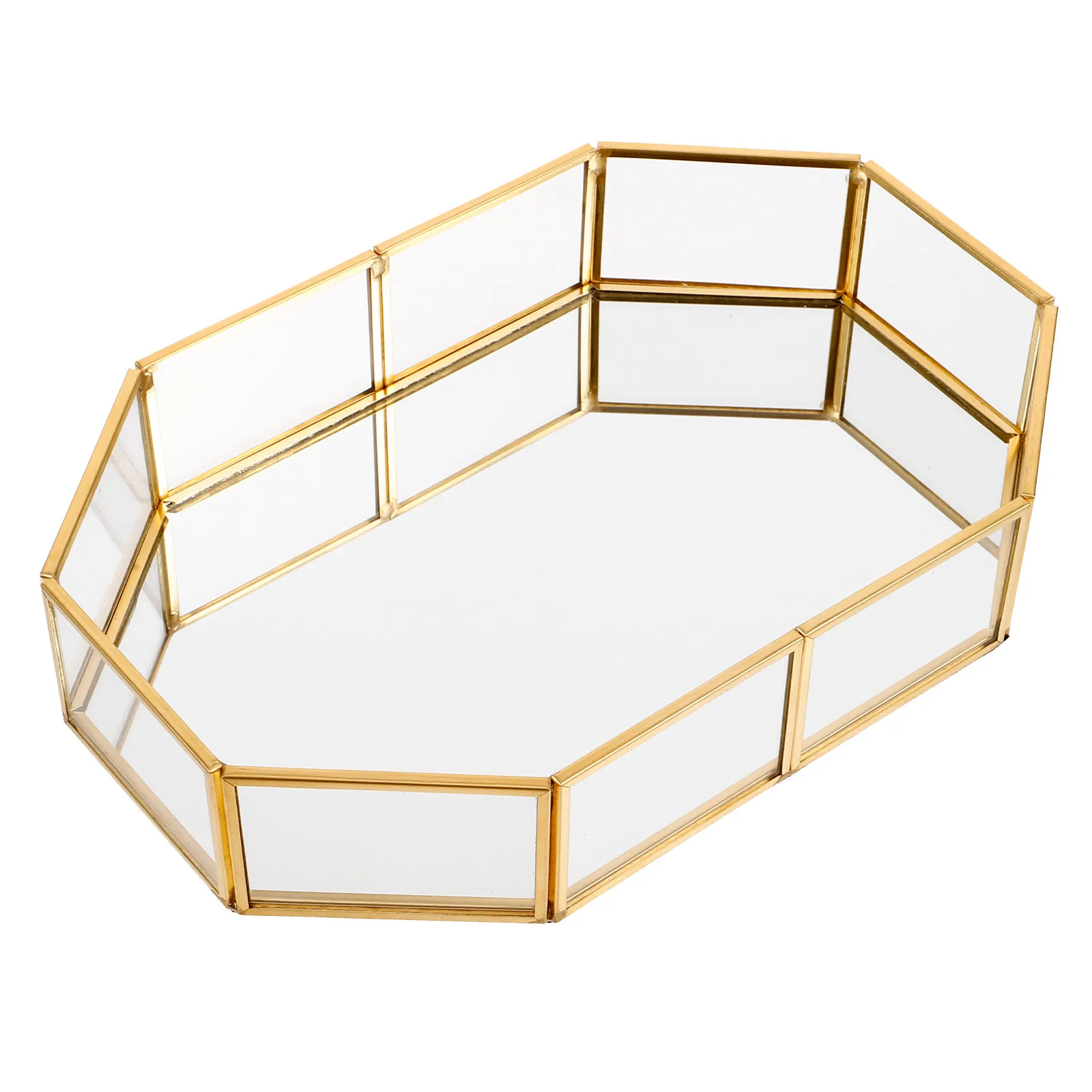 Jewelry Tray Large Capacity Brass Vanity Tray Decorative Desktop Organizer Perfume Makeup Ring Earrings Holder Jewelry Storage
Jewelry Tray Large Capacity Brass Vanity Tray Decorative Desktop Organizer Perfume Makeup Ring Earrings Holder Jewelry Storage