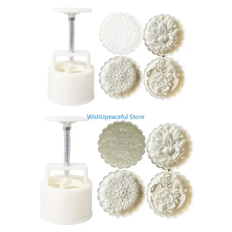 34YA 200g Flower Plastic Mooncake Molds Mooncake Mold DIY Baking Accessories for Mid-Autumn Festival
34YA 200g Flower Plastic Mooncake Molds Mooncake Mold DIY Baking Accessories for Mid-Autumn Festival