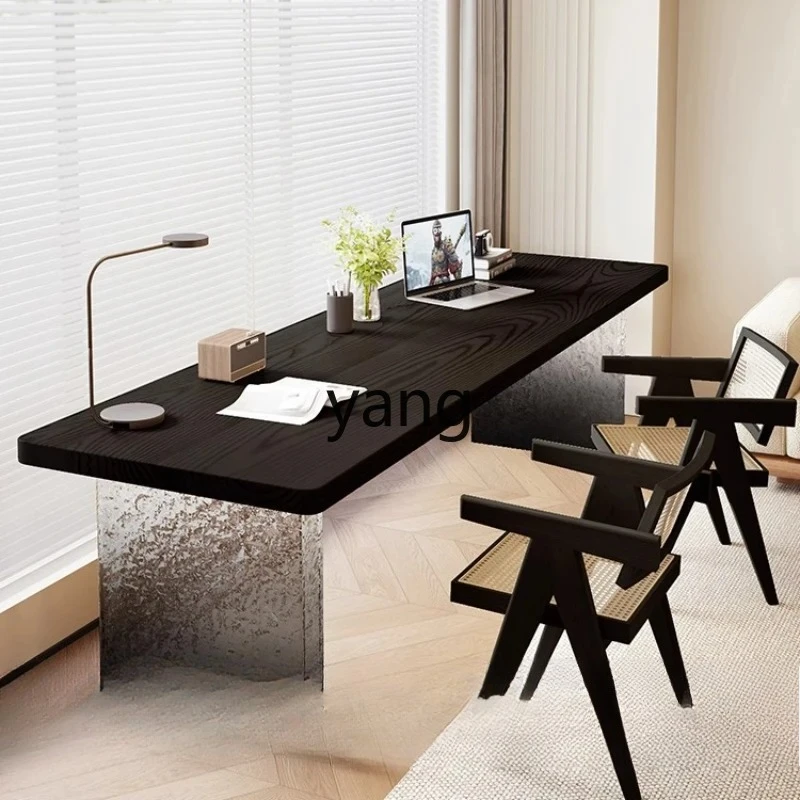 LHH solid wood desk ash wood office computer table acrylic suspended strip table
LHH solid wood desk ash wood office computer table acrylic suspended strip table