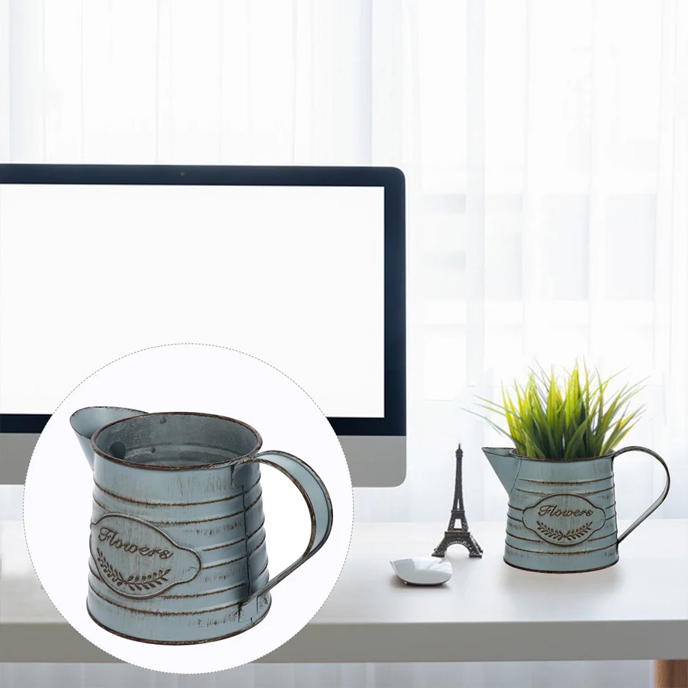 2Pcs Vintage Iron Flower Pot Creative Bonsai Holder Rustic Tinplate Vase Home Decoration Garden Use Flower Vase
2Pcs Vintage Iron Flower Pot Creative Bonsai Holder Rustic Tinplate Vase Home Decoration Garden Use Flower Vase