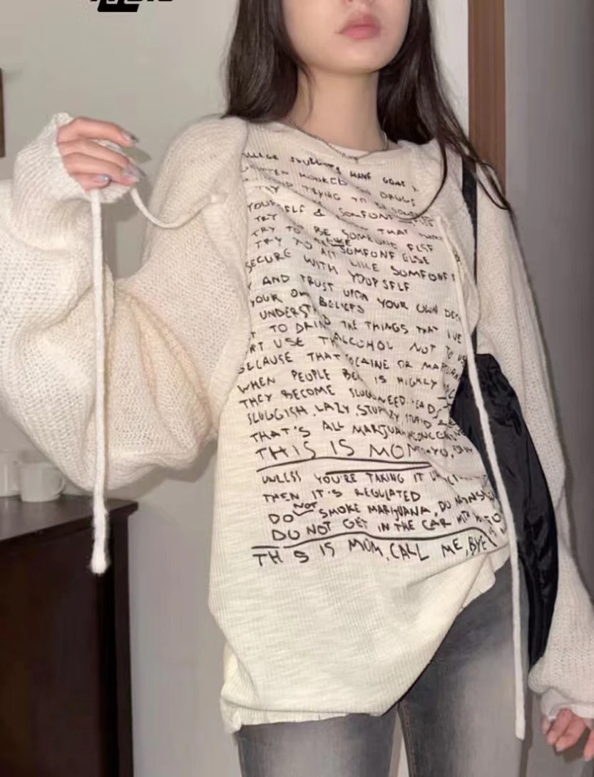 Long Sve round Ne T-irt Printed Lettering Breathable Base Layer Casual Loose Fit Cotton Blend Moisture ng Spring ...
Long Sve round Ne T-irt Printed Lettering Breathable Base Layer Casual Loose Fit Cotton Blend Moisture ng Spring ...