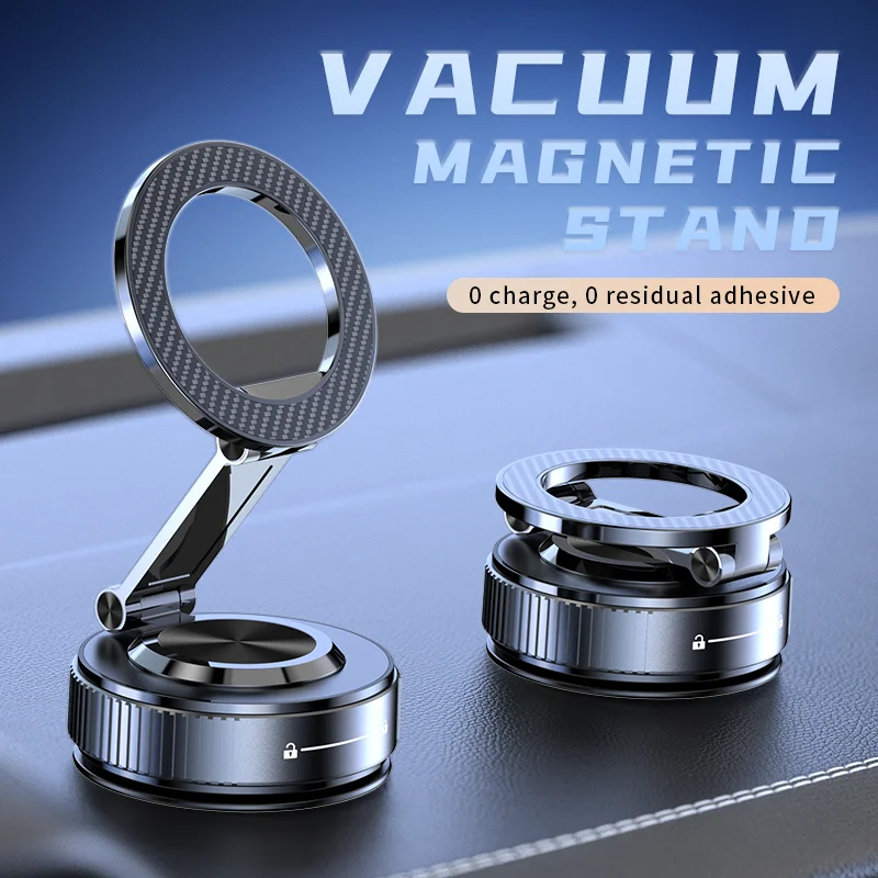 Upgraded Aluminum Alloy Vacuum Magnetic Car Phone Holder,Strong Magnetic Absorption Phone Bracket,360° Rotation Foldable Design
Upgraded Aluminum Alloy Vacuum Magnetic Car Phone Holder,Strong Magnetic Absorption Phone Bracket,360° Rotation Foldable Design