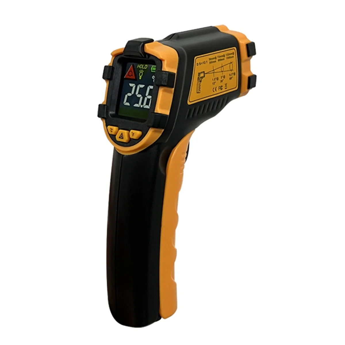 NEW AE320 Digital Infrared Thermometer Temperature Meter Water Thermometer, Baking and Kitchen Industrial Thermometer
NEW AE320 Digital Infrared Thermometer Temperature Meter Water Thermometer, Baking and Kitchen Industrial Thermometer