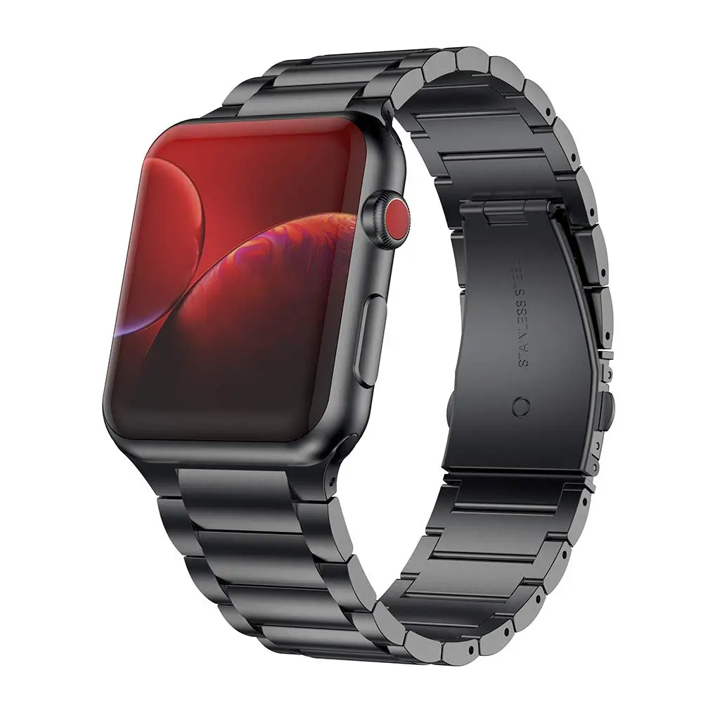 For Apple Watch 44mm 42mm band with case Series 5 4 Stainless Steel for Iwatch strap 38 40mm Watch Link bracelet and Case Cover
For Apple Watch 44mm 42mm band with case Series 5 4 Stainless Steel for Iwatch strap 38 40mm Watch Link bracelet and Case Cover