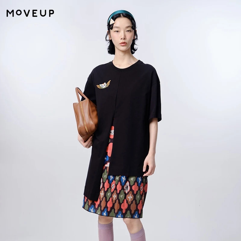MOVEUP Short Sleeves Casual Dress 2026 Spring New False Two-Piece Contrasting Embroidered Slit Print Hem Knit Dress 325111312
MOVEUP Short Sleeves Casual Dress 2026 Spring New False Two-Piece Contrasting Embroidered Slit Print Hem Knit Dress 325111312