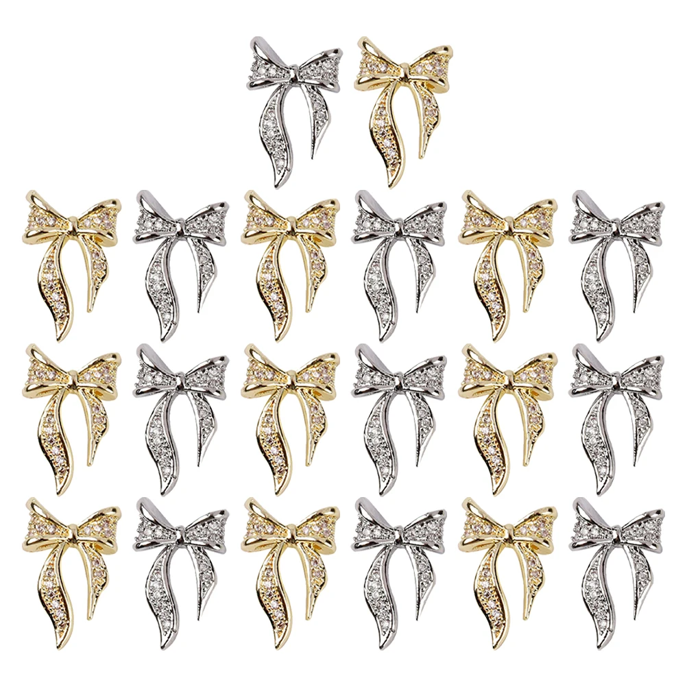 100pcs Bow Nail Drill Gems Stickers Bows Charms Metal Decals DIY Manicure Patch Nail Decorations Accessories
100pcs Bow Nail Drill Gems Stickers Bows Charms Metal Decals DIY Manicure Patch Nail Decorations Accessories