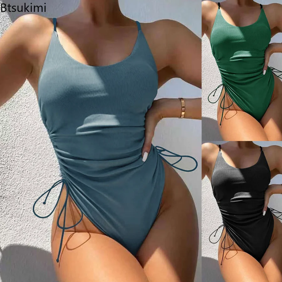 2025 Women's One Piece Swimsuit Bikini Backless Swimwear Slip Spaghetti Strap Sexy Swimming Wear for Women Bathing Suit Monokini
2025 Women's One Piece Swimsuit Bikini Backless Swimwear Slip Spaghetti Strap Sexy Swimming Wear for Women Bathing Suit Monokini