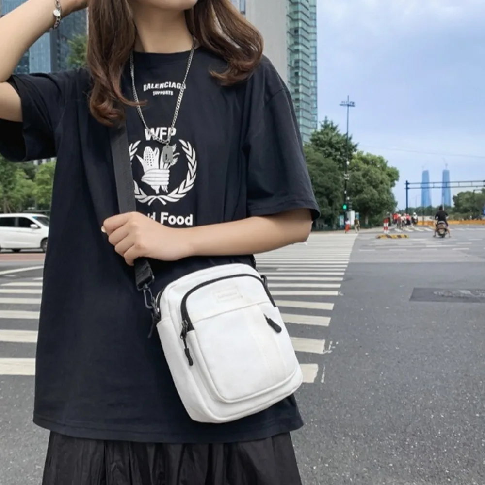 Nylon Men's Shoulder Bag Large Capacity Multifunctional Canvas Crossbody Bag Adjustable Shoulder Square Sports Phone Bag Male
Nylon Men's Shoulder Bag Large Capacity Multifunctional Canvas Crossbody Bag Adjustable Shoulder Square Sports Phone Bag Male