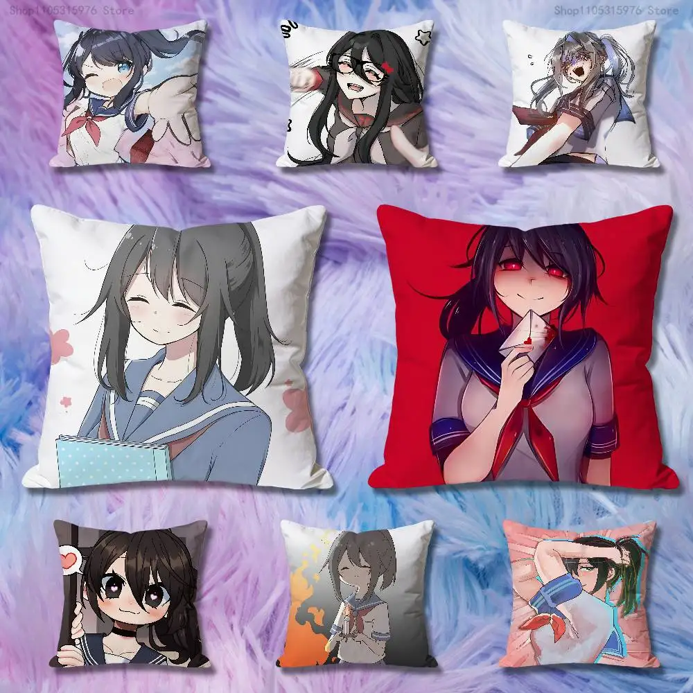 Y-Yandere S-Simulator Game Anime Celebrity Merchandise All-Match Printed Pillow Case Sofa Car Office Room Decoration Protector
Y-Yandere S-Simulator Game Anime Celebrity Merchandise All-Match Printed Pillow Case Sofa Car Office Room Decoration Protector