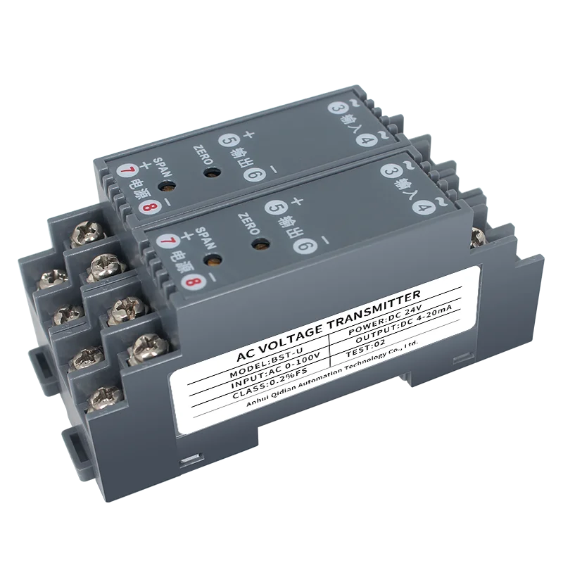 0-10v 0-50v AC Voltage Sensor Transducer 1 In 1 Out Voltage Signal Converter DC24V 4-20ma 0-10v 0-5v AC Voltage Transmitter
0-10v 0-50v AC Voltage Sensor Transducer 1 In 1 Out Voltage Signal Converter DC24V 4-20ma 0-10v 0-5v AC Voltage Transmitter