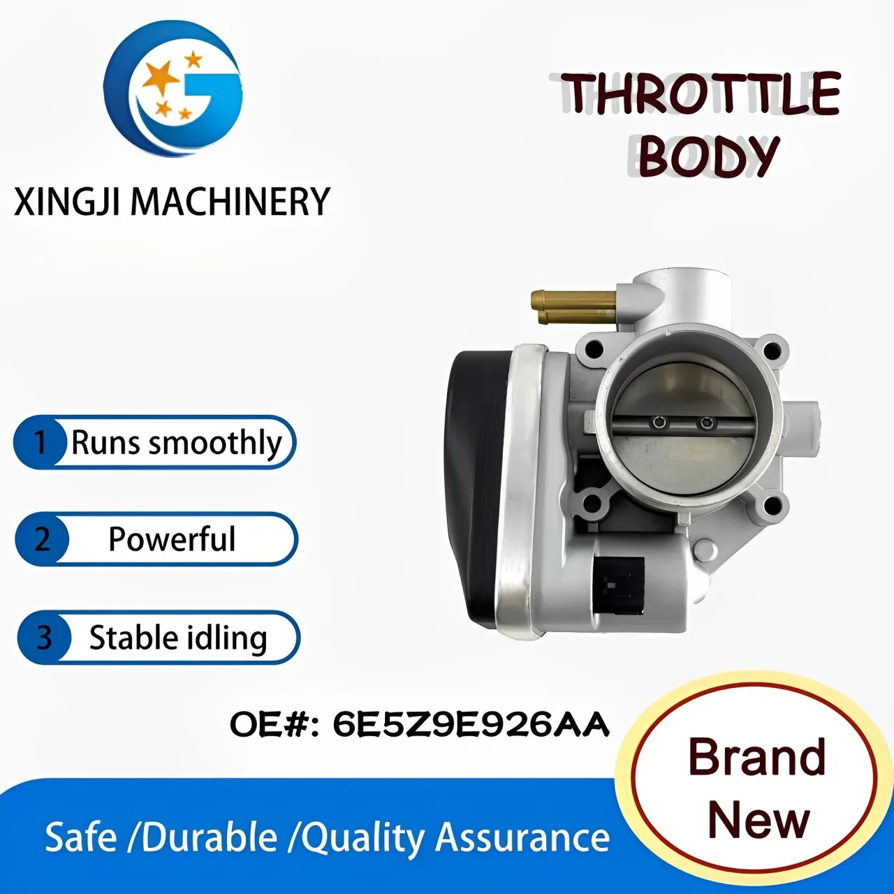 XingJi Parts Throttle body OE 6E5Z9E926AA Fit for Ford 3.0L 2968CC 181Cu. In. V6 GAS DOHC Naturally Aspirated
XingJi Parts Throttle body OE 6E5Z9E926AA Fit for Ford 3.0L 2968CC 181Cu. In. V6 GAS DOHC Naturally Aspirated