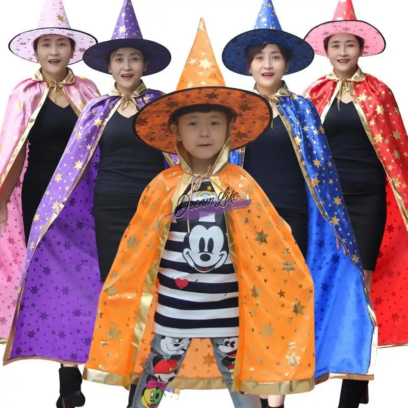 Halloween Children's Robe Costume Boy Girl Performance Outfit Witch Princess Girl Clothing Magic Wand Included alCcQ Brand
Halloween Children's Robe Costume Boy Girl Performance Outfit Witch Princess Girl Clothing Magic Wand Included alCcQ Brand