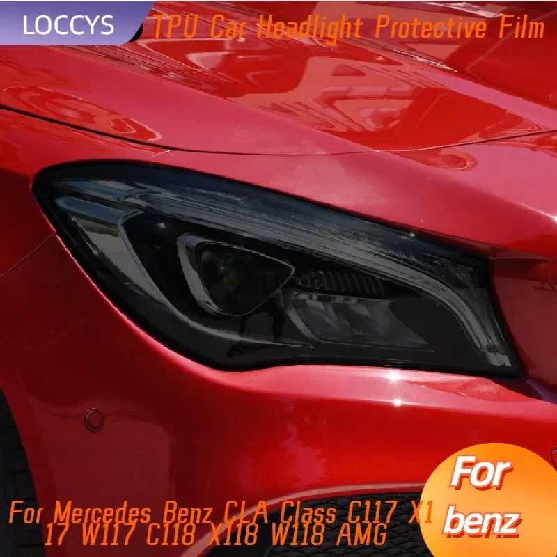 Car Headlight Tint Black Protective Film Transparent TPU Sticker For Mercedes Benz CLA Class C117 X117 W117 C118 X118 W118 AMG
Car Headlight Tint Black Protective Film Transparent TPU Sticker For Mercedes Benz CLA Class C117 X117 W117 C118 X118 W118 AMG