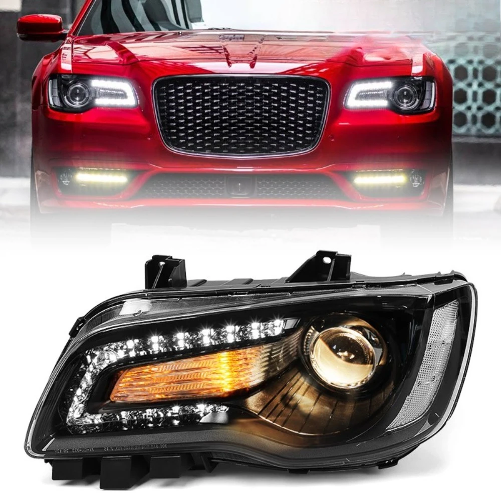 For Chrysler 300 2015-2023 Black Halogen Headlight LED DRL Projector Driver Left
For Chrysler 300 2015-2023 Black Halogen Headlight LED DRL Projector Driver Left