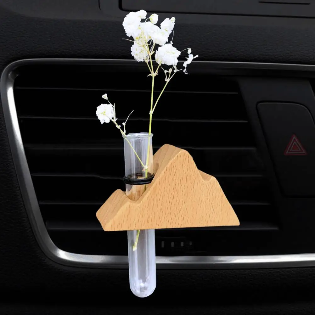 Car Aromatherapy Accessory Elegant Car Air Outlet Flower Vase Holder with Magnet Wooden Stand Universal Auto Decor Accessory
Car Aromatherapy Accessory Elegant Car Air Outlet Flower Vase Holder with Magnet Wooden Stand Universal Auto Decor Accessory