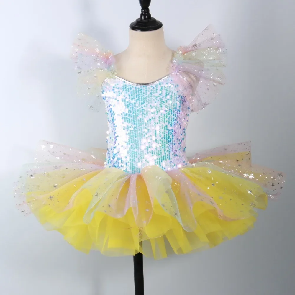 Show Tutu Baby Ballet Princess Fairy Children Clothing Children's Day Casual Summer Girls Dress Kids Clothes Dance Wear Stage
Show Tutu Baby Ballet Princess Fairy Children Clothing Children's Day Casual Summer Girls Dress Kids Clothes Dance Wear Stage