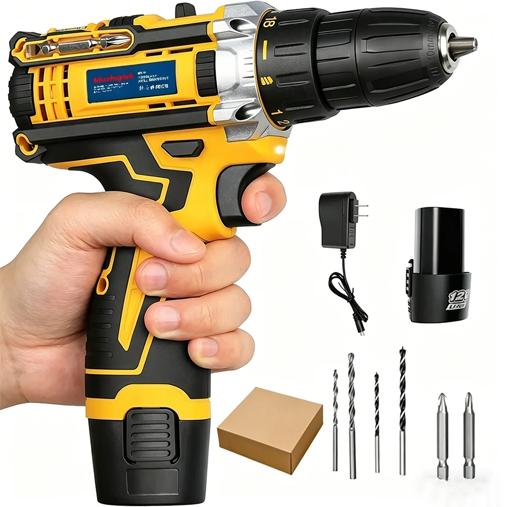 Lithium Electric,Drill Electric Screwdriver Hand Electric Drill Electric Tool Set Multifunctional Accessory Home DIY Screwdriver Electric Tool Set
Lithium Electric,Drill Electric Screwdriver Hand Electric Drill Electric Tool Set Multifunctional Accessory Home DIY Screwdriver Electric Tool Set