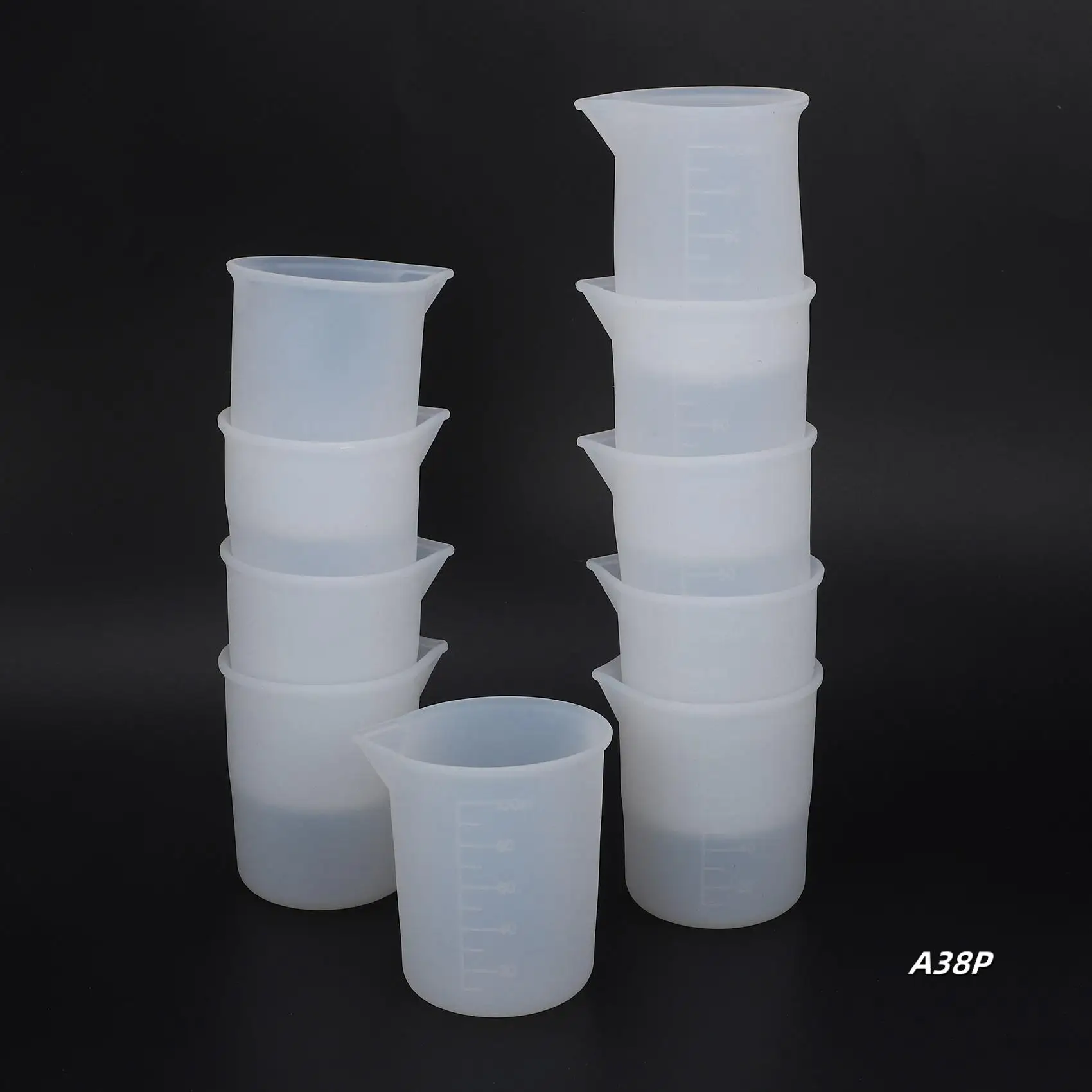 20Pcs Silicone Measuring Cups 100 Ml Silicone Cups Non Stick Mixing Cups DIY Glue Tools Cup For Handmade Craft
20Pcs Silicone Measuring Cups 100 Ml Silicone Cups Non Stick Mixing Cups DIY Glue Tools Cup For Handmade Craft