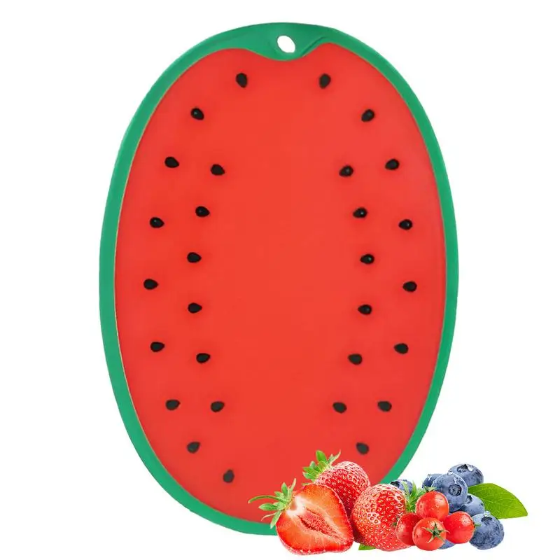 Watermelon Cutting Boards For Kitchen Cute Family Cutting Boards Food Safe PP Material Multi-Use Cutting/Serving Board For Home
Watermelon Cutting Boards For Kitchen Cute Family Cutting Boards Food Safe PP Material Multi-Use Cutting/Serving Board For Home