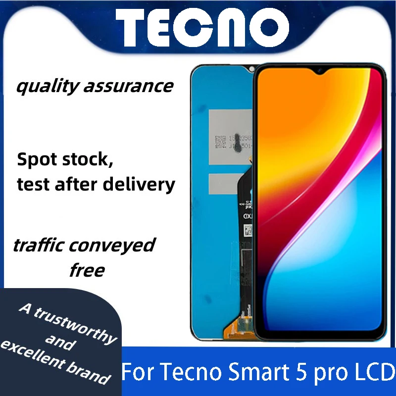 Оригинальный ЖК-экран Infinix Smart 5 Pro является запасной частью для дигитайзера сенсорного экрана
Оригинальный ЖК-экран Infinix Smart 5 Pro является запасной частью для дигитайзера сенсорного экрана