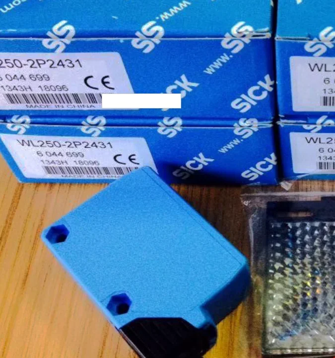 Новый оригинальный зеркальный отражающий фотоэлектрический датчик SICK WL250-2P2431
Новый оригинальный зеркальный отражающий фотоэлектрический датчик SICK WL250-2P2431