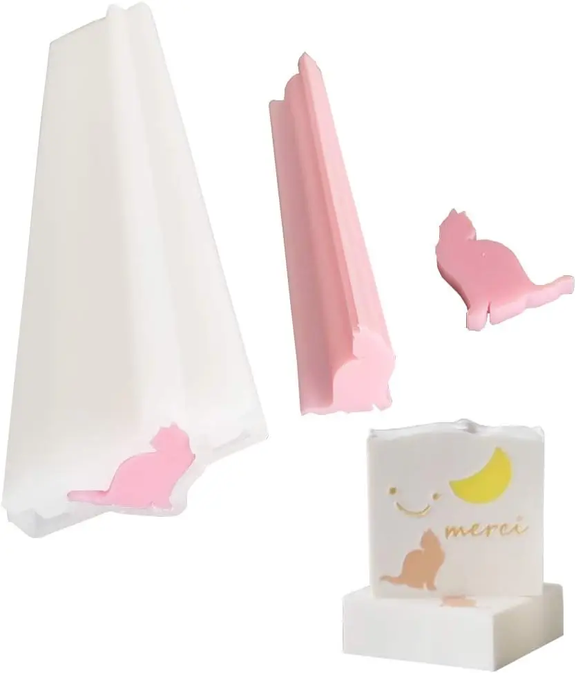Cat Shaped Silicone Soap Candle Mold for DIY Crafts Tube Column Embed Mold
Cat Shaped Silicone Soap Candle Mold for DIY Crafts Tube Column Embed Mold