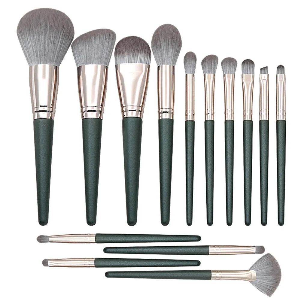 Набор кистей для макияжа, 14 шт., кисти с деревянной ручкой, прочные, безопасные, идеально подходят для профессионального макияжа, пудры, румян, теней для век
Набор кистей для макияжа, 14 шт., кисти с деревянной ручкой, прочные, безопасные, идеально подходят для профессионального макияжа, пудры, румян, теней для век