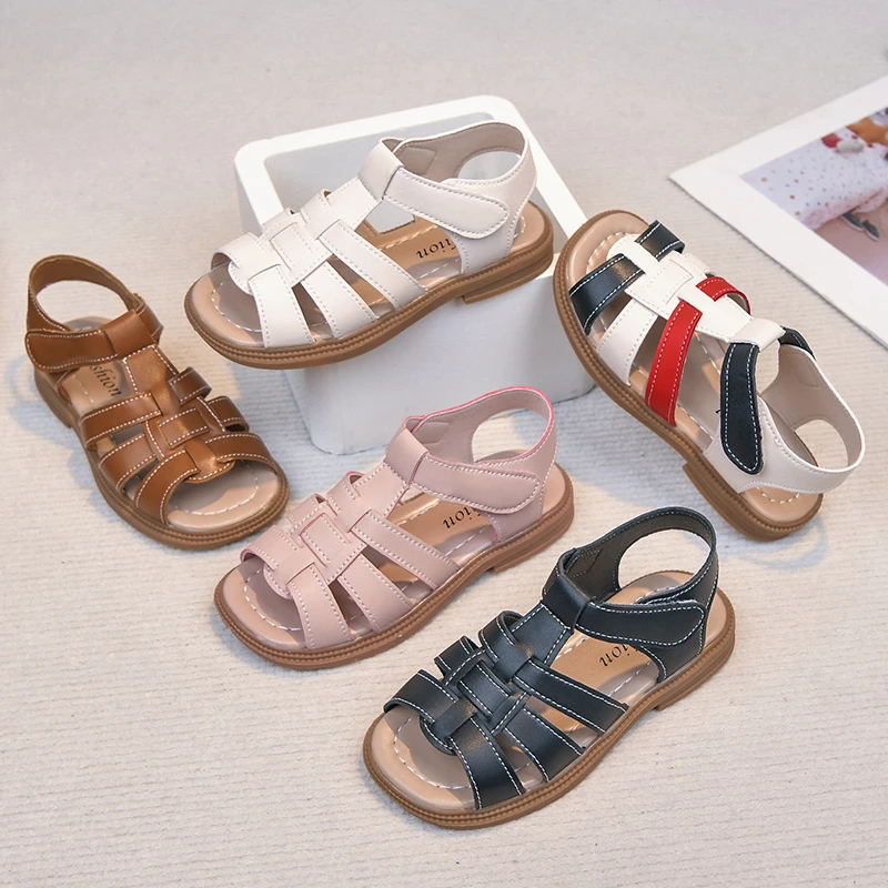 Fashion New Kids Summer Sandals for Boys Girls Unisex Classic Open Toes All Match Children Beach Shoes Anti-skid Breathable Soft
Fashion New Kids Summer Sandals for Boys Girls Unisex Classic Open Toes All Match Children Beach Shoes Anti-skid Breathable Soft