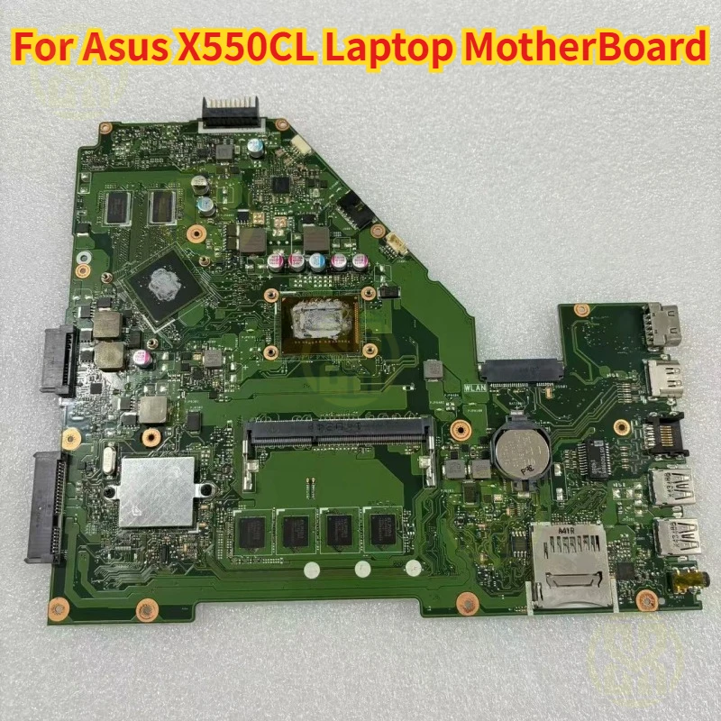 Материнская плата для ноутбука Asus X550CL с I5-3337U, 4 ГБ ОЗУ DDR3, 2 ГБ графического процессора GT710M, 1,8 ГГц, тест в порядке
Материнская плата для ноутбука Asus X550CL с I5-3337U, 4 ГБ ОЗУ DDR3, 2 ГБ графического процессора GT710M, 1,8 ГГц, тест в порядке