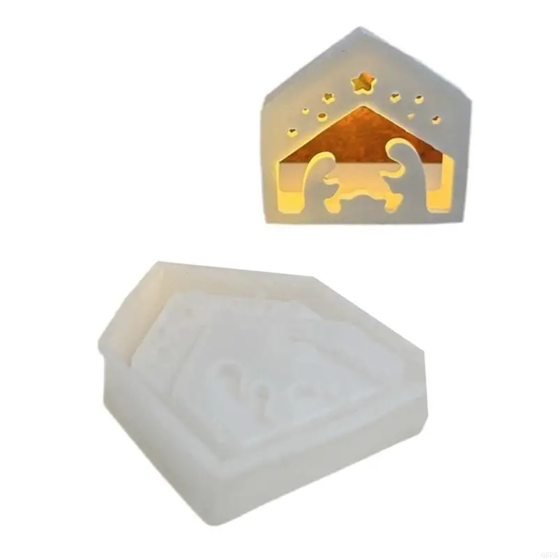 Q6RB Christmas Silicone Light Cover Moulds Perfect for Candle Holders and Decorations
Q6RB Christmas Silicone Light Cover Moulds Perfect for Candle Holders and Decorations