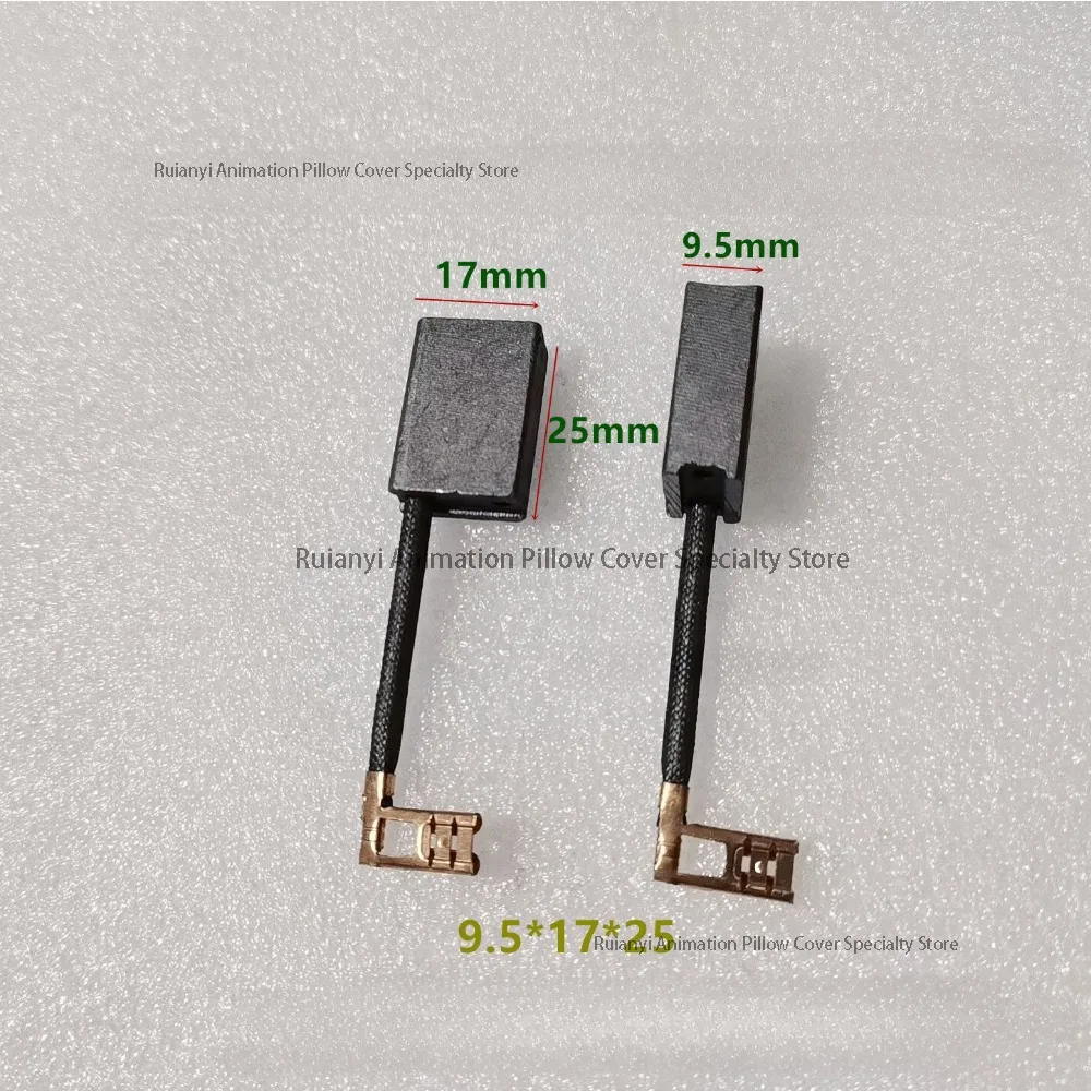 2Pcs is suitable for Graco 395 airless spraying machine, carbon brush 9.5 * 17 * 25 treadmill carbon brush
2Pcs is suitable for Graco 395 airless spraying machine, carbon brush 9.5 * 17 * 25 treadmill carbon brush