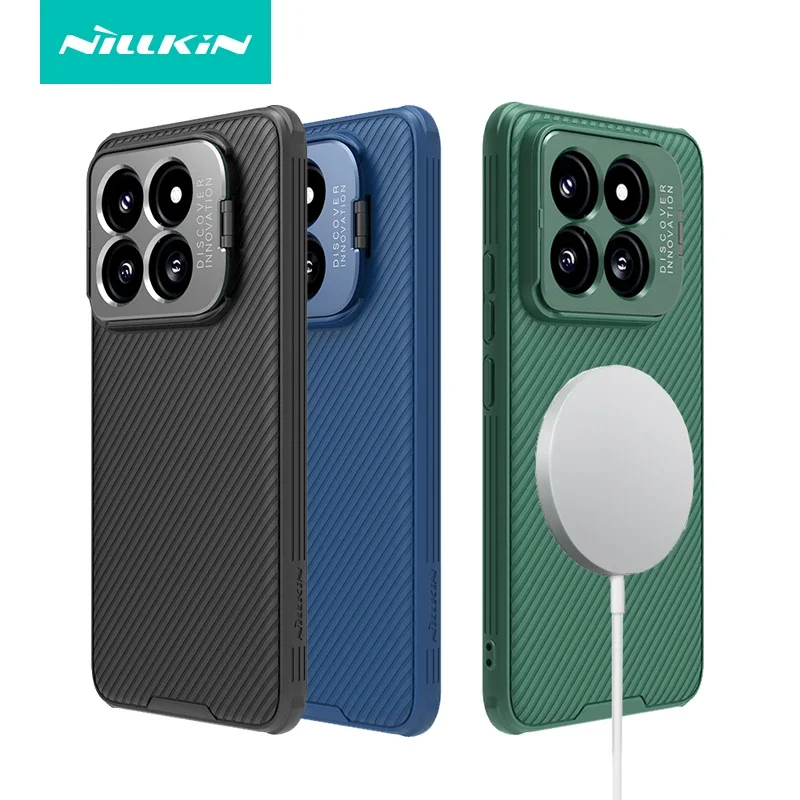 Чехол NILLKIN для Xiaomi 14 14 Pro, Магнитный чехол для камеры из ТПУ и поликарбоната с откидной крышкой для защиты объектива, противоударный чехол для Xiaomi Mi 14
Чехол NILLKIN для Xiaomi 14 14 Pro, Магнитный чехол для камеры из ТПУ и поликарбоната с откидной крышкой для защиты объектива, противоударный чехол для Xiaomi Mi 14