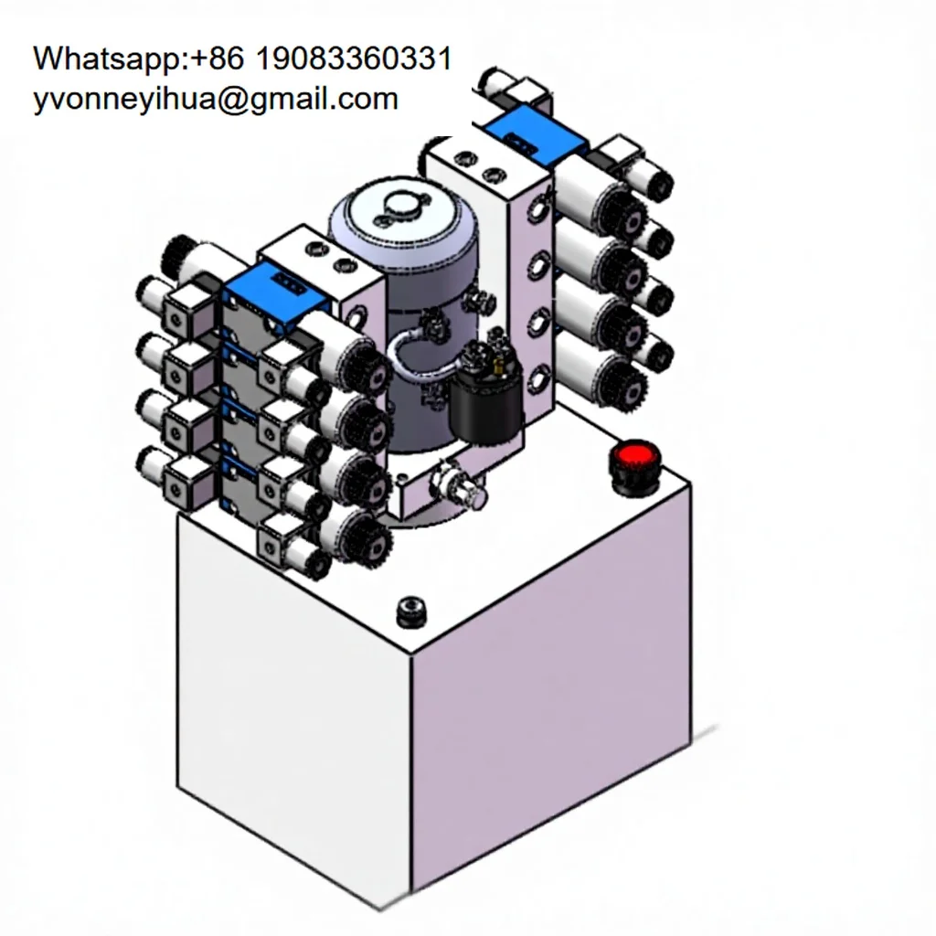 CUSTOMIZED HYDRAULIC POWER UNIT POWER PACK AC 380V DC 24V 2.2KW Pump 2.5cc Double Acting 16MPA 20L 2800rpm
CUSTOMIZED HYDRAULIC POWER UNIT POWER PACK AC 380V DC 24V 2.2KW Pump 2.5cc Double Acting 16MPA 20L 2800rpm