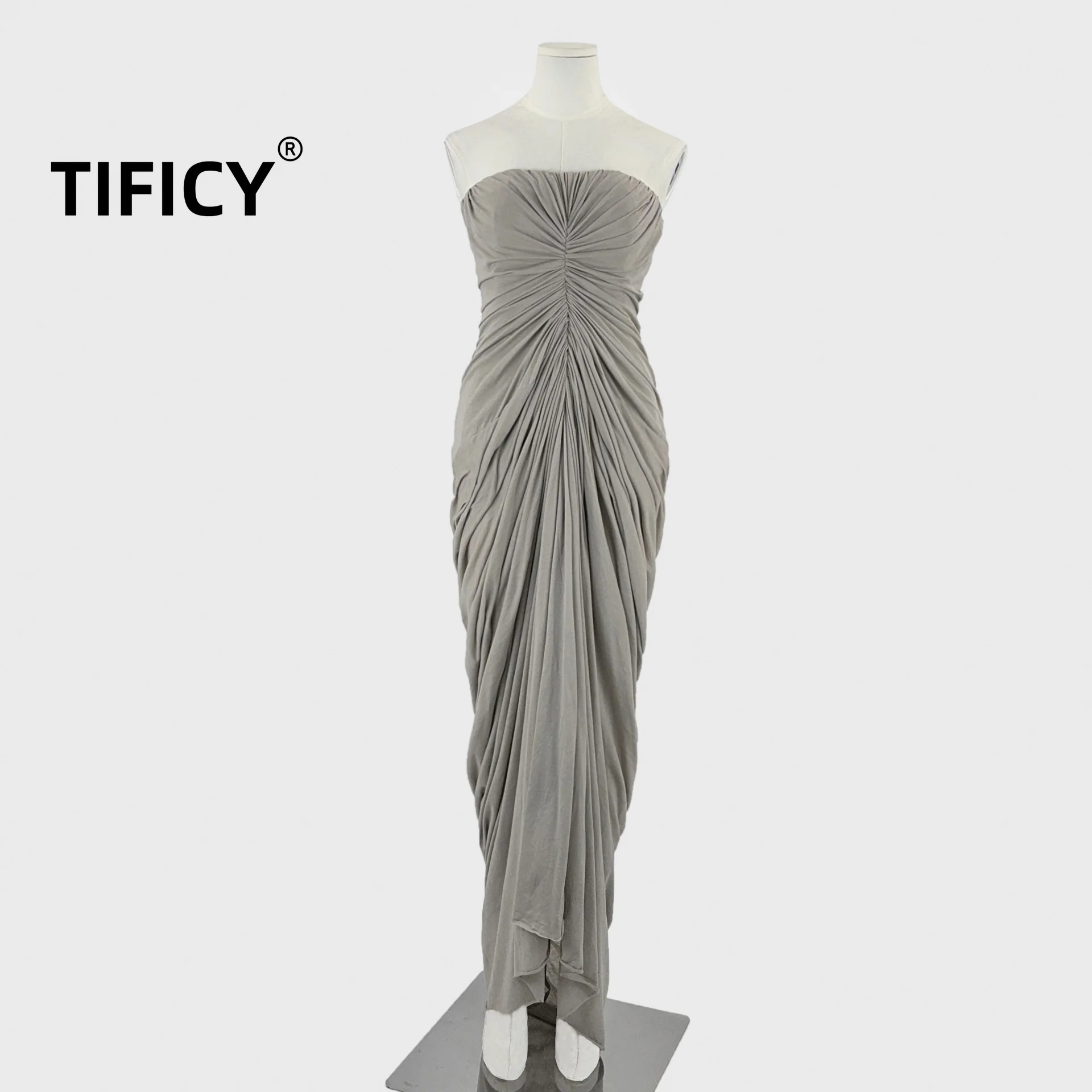 OR DARK Women's Dark High Street Style New Hanging Pleated Long Dress Tight Fitting Chest Tied Backless Dress Long Formal Dress
OR DARK Women's Dark High Street Style New Hanging Pleated Long Dress Tight Fitting Chest Tied Backless Dress Long Formal Dress
