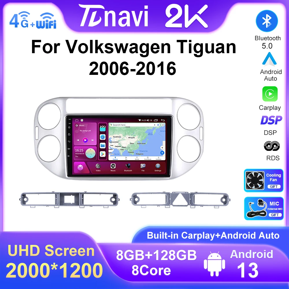 2K экран CarPlay плеер для VW Volkswagen Tiguan 2006 2007 2008 2009 - 2014 2015 2016 Автомагнитола стерео Android авто с рамкой
2K экран CarPlay плеер для VW Volkswagen Tiguan 2006 2007 2008 2009 - 2014 2015 2016 Автомагнитола стерео Android авто с рамкой