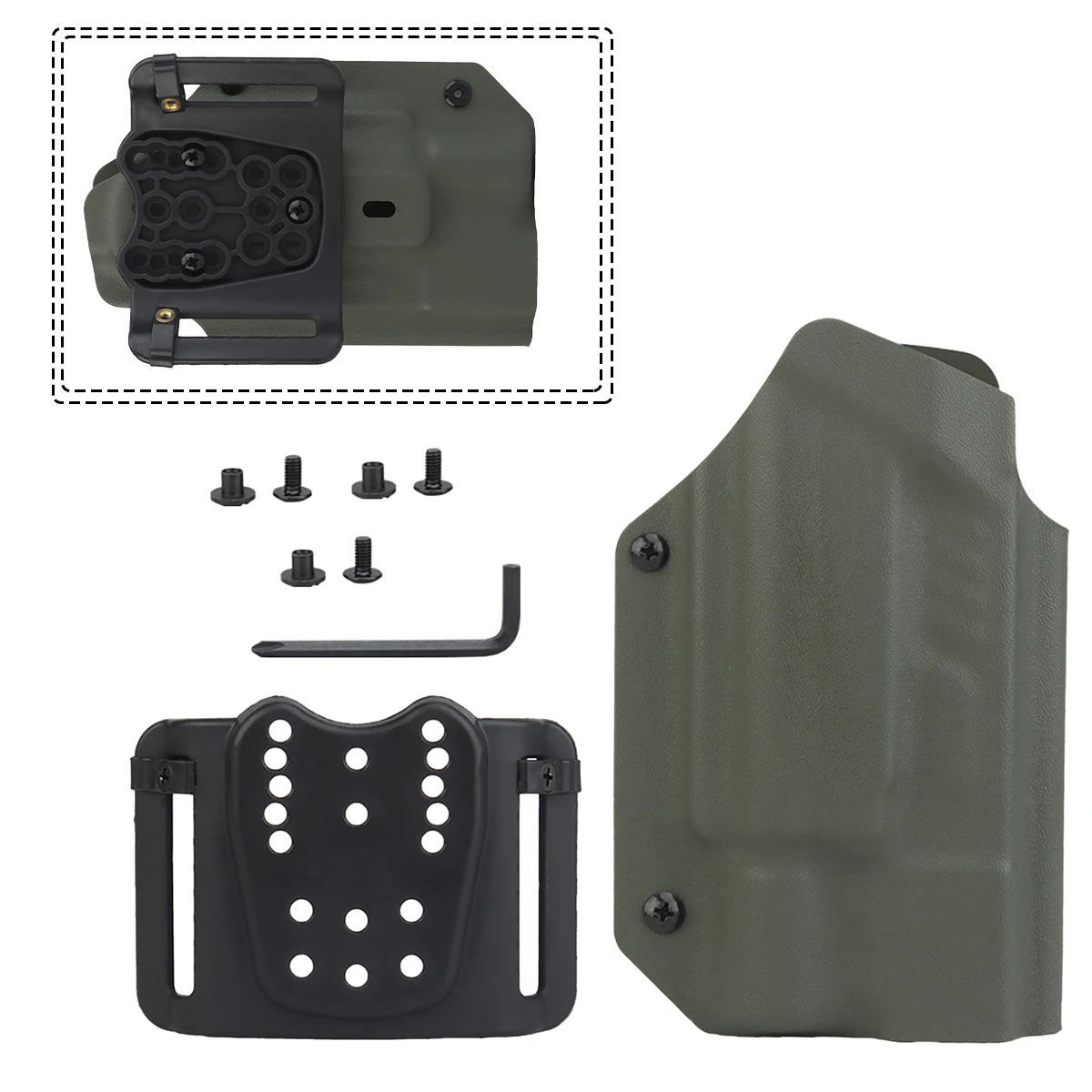 Lightweight Holster 9mm Tactical Quick Release Kit For Glock 17 19 19X 23 34 35 45 X300 X300U Flashlight Hunting Holsters
Lightweight Holster 9mm Tactical Quick Release Kit For Glock 17 19 19X 23 34 35 45 X300 X300U Flashlight Hunting Holsters