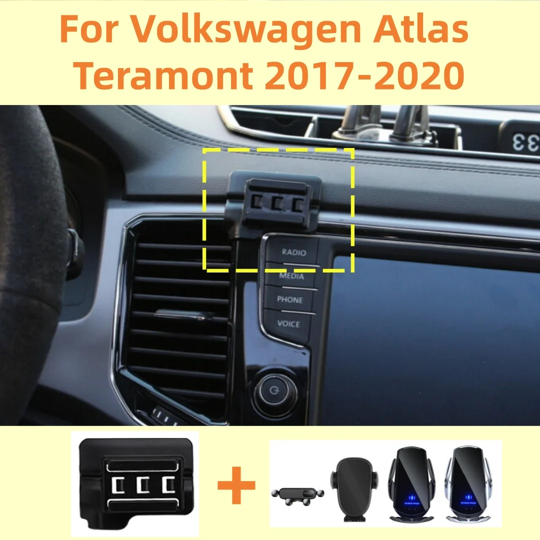 The snap on bracket base for the Volkswagen Atlas Teramont2017-2020car phone holder can be paired with multiple car phoneholders
The snap on bracket base for the Volkswagen Atlas Teramont2017-2020car phone holder can be paired with multiple car phoneholders