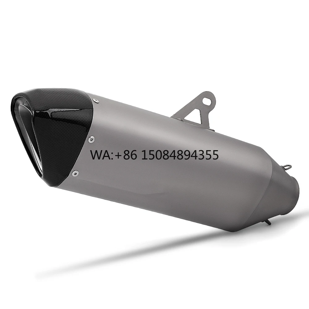 60mm Motorcycle Exhaust Muffler Fiber Escape for Ninja400 ZX6R RSV4 MT07 R1 CB1000R GSXS1000 ZX10R
60mm Motorcycle Exhaust Muffler Fiber Escape for Ninja400 ZX6R RSV4 MT07 R1 CB1000R GSXS1000 ZX10R