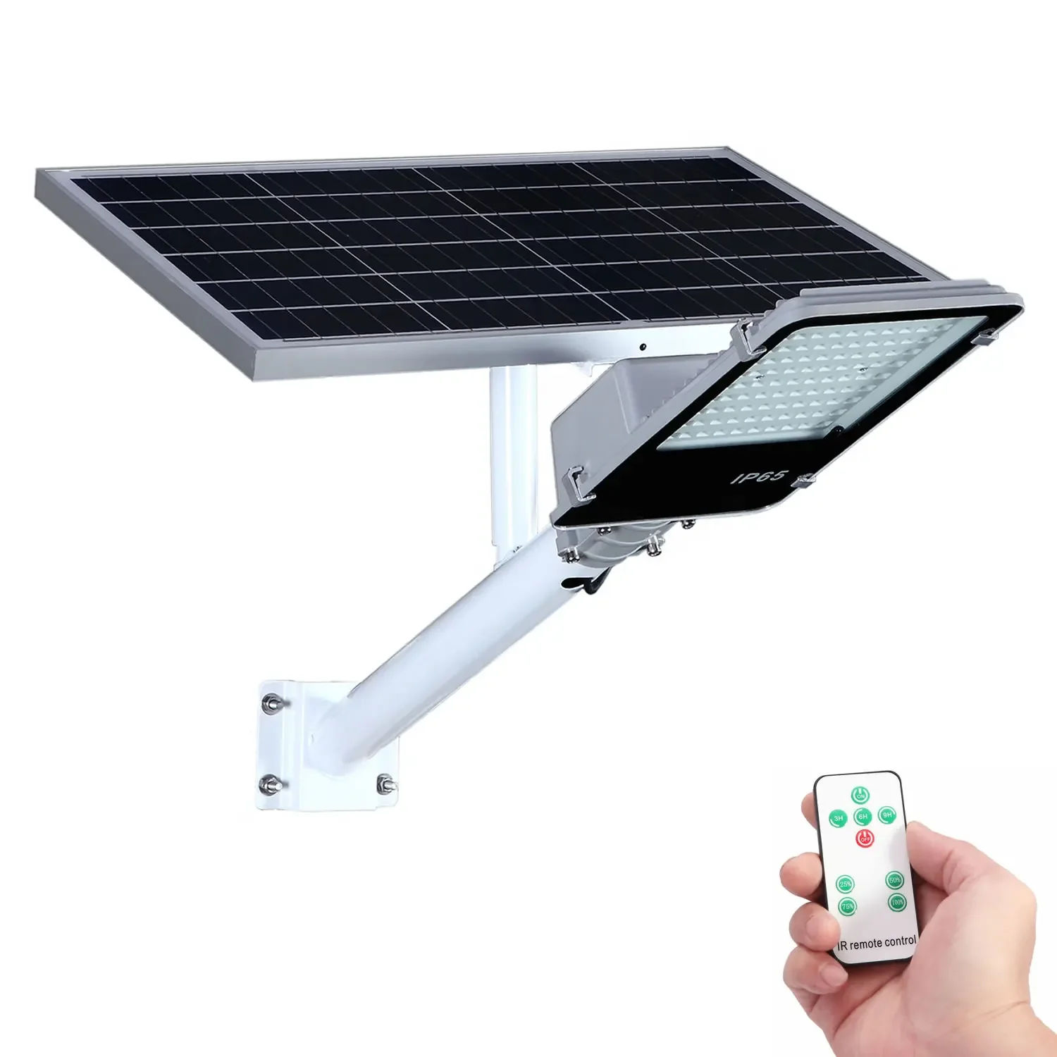 Hot Selling 100w Solar Street Light Led Lights Lamp Outdoor Garden Solar Lighting Ip65 With Remote Control
Hot Selling 100w Solar Street Light Led Lights Lamp Outdoor Garden Solar Lighting Ip65 With Remote Control