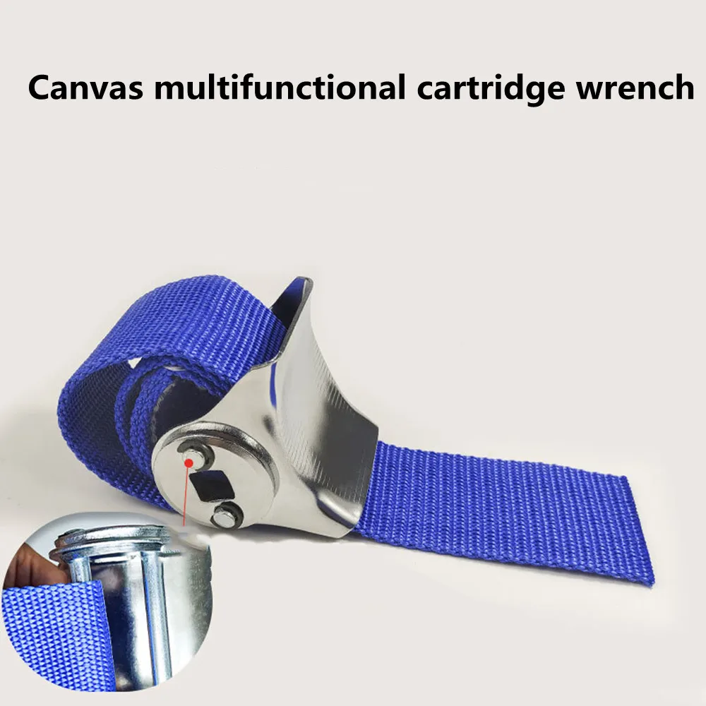 Universal Durable Widened Belt Type 1/2inch Oil Filter Wrench, Canvas Belt Remover Puller Set
Universal Durable Widened Belt Type 1/2inch Oil Filter Wrench, Canvas Belt Remover Puller Set