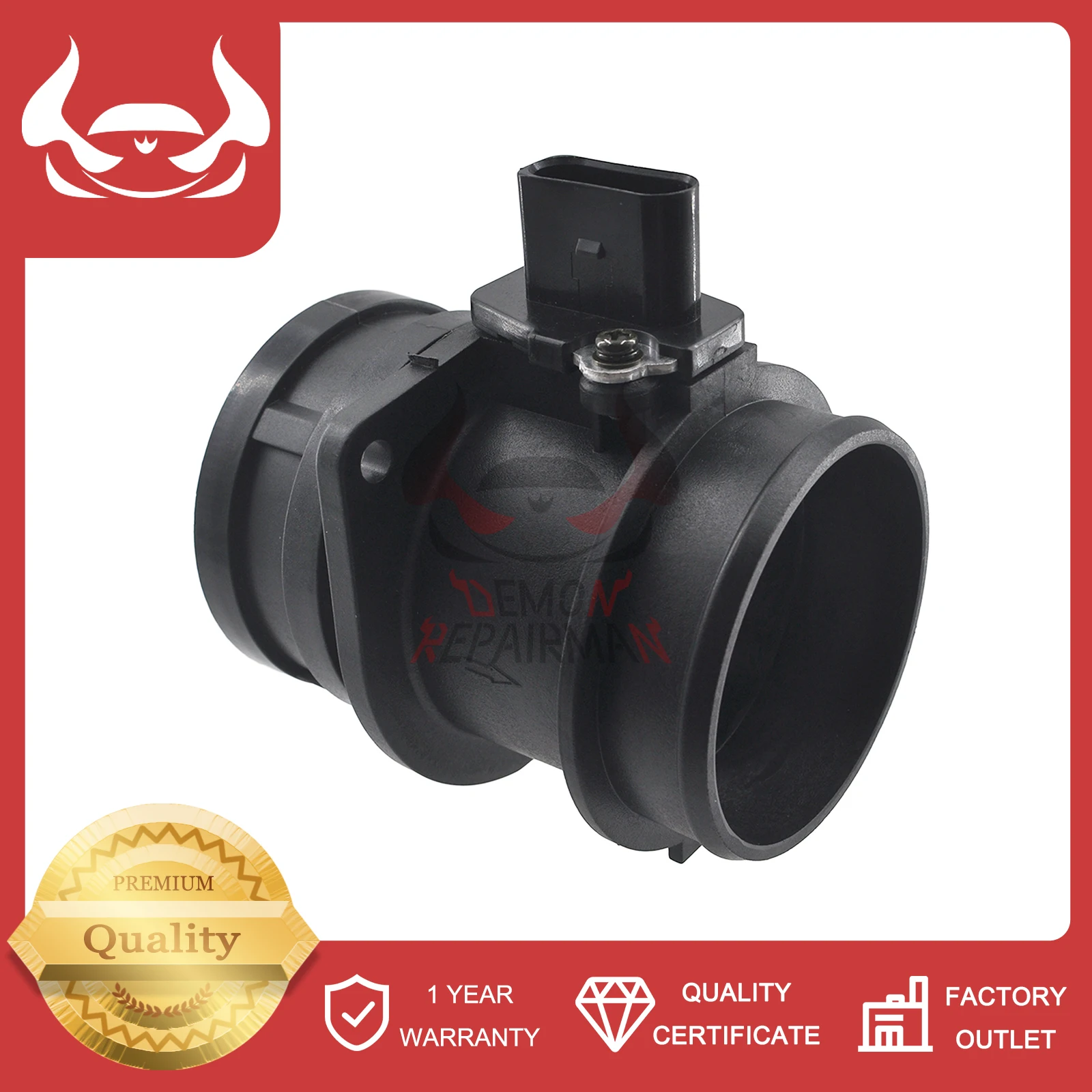 06D906461 Air Mass Flow Meter Sensor MAF Conpatible With Audi A3 A4 TT 2L Volkswagen Eos GTI Jetta 06F-906-461A MAS0349
06D906461 Air Mass Flow Meter Sensor MAF Conpatible With Audi A3 A4 TT 2L Volkswagen Eos GTI Jetta 06F-906-461A MAS0349