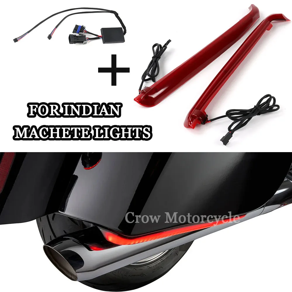 For Indian Chieftain Roadmaster Springfield Motorcycle Machete Lights LED Saddlebag Lights Rear Turn Signal Brake Run Lamp
For Indian Chieftain Roadmaster Springfield Motorcycle Machete Lights LED Saddlebag Lights Rear Turn Signal Brake Run Lamp