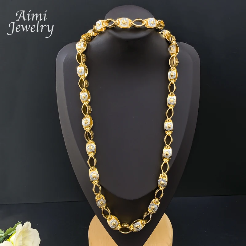 Original Hip Hop Long Chain Golden Choker Top Quanlity 18K Gold Plated Jewelry Set Necklace Bracelet Jewellery Sets Party Gifts
Original Hip Hop Long Chain Golden Choker Top Quanlity 18K Gold Plated Jewelry Set Necklace Bracelet Jewellery Sets Party Gifts