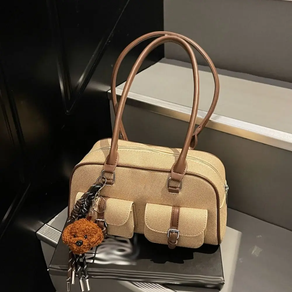 Large Capacity Leather Shoulder Bag High-End Design Niche Underarm Underarm Bag Single Shoulder Simple Style Double Pockets Bag
Large Capacity Leather Shoulder Bag High-End Design Niche Underarm Underarm Bag Single Shoulder Simple Style Double Pockets Bag