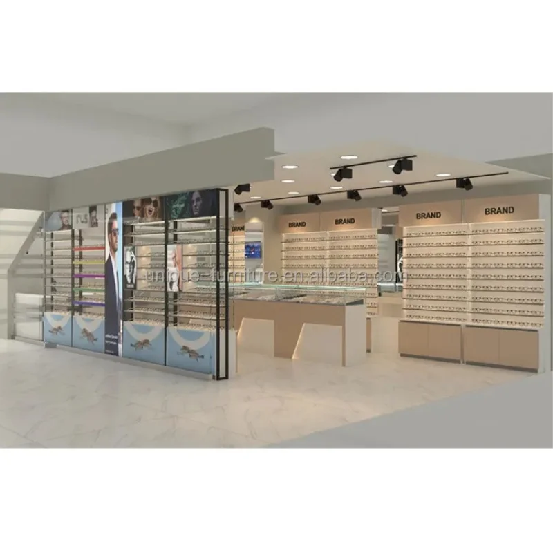 custom.Customized Optical Furniture Fashion Eyeglasses Shop Interior Decoration Modern Sunglasses Display Cabinet
custom.Customized Optical Furniture Fashion Eyeglasses Shop Interior Decoration Modern Sunglasses Display Cabinet