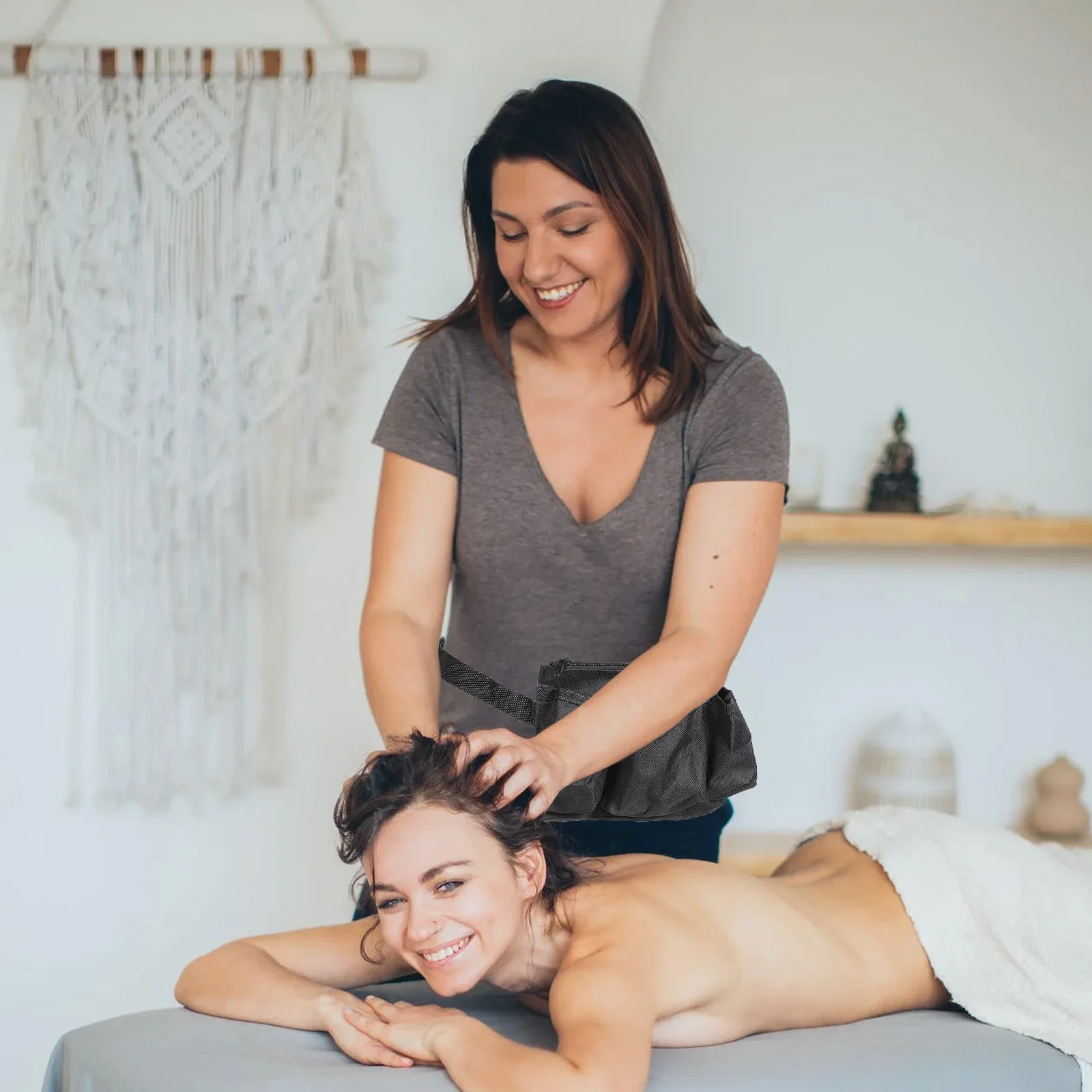 Массажная бутылка с эфирным маслом, поясной органайзер, сумка для хранения из ткани Оксфорд, портативная сумка, удобная для массажных терапевтов
Массажная бутылка с эфирным маслом, поясной органайзер, сумка для хранения из ткани Оксфорд, портативная сумка, удобная для массажных терапевтов