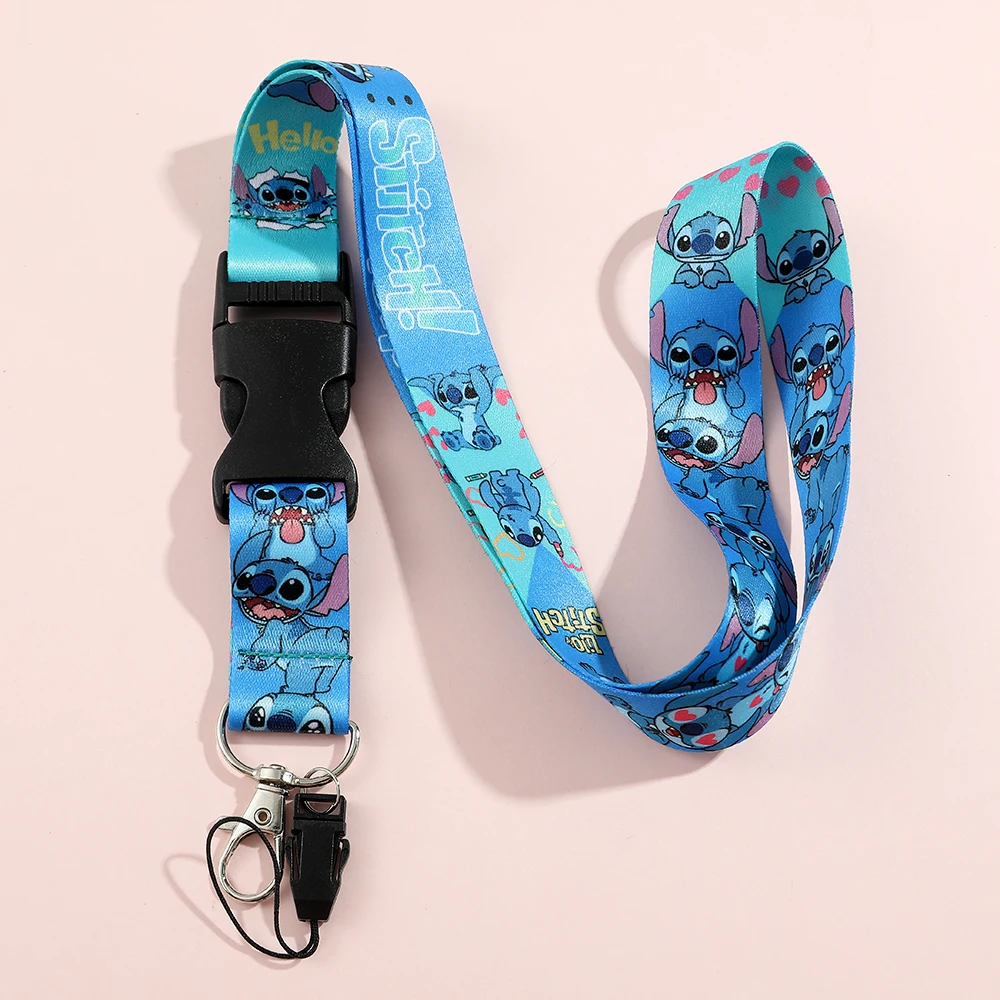 Disney Stitch Lanyard Neck Strap Aniem Cartoon Lilo & Stitch ID Badge Holder Key Ring Keychain Cord Hang Rope Lariat Accessory 
Disney Stitch Lanyard Neck Strap Aniem Cartoon Lilo & Stitch ID Badge Holder Key Ring Keychain Cord Hang Rope Lariat Accessory