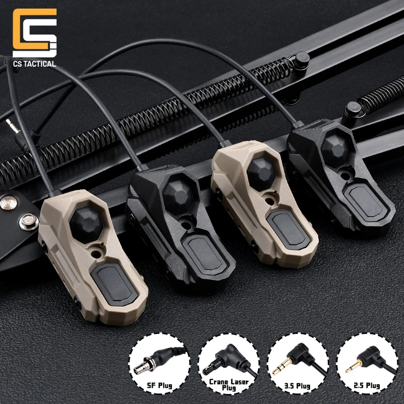 Tactical AXON Single Control Dual Function Pressure Switch SF/2.5/3.5 Socket Suitable For M300 M600 PEQ-15 Hunting Weapon Parts
Tactical AXON Single Control Dual Function Pressure Switch SF/2.5/3.5 Socket Suitable For M300 M600 PEQ-15 Hunting Weapon Parts
