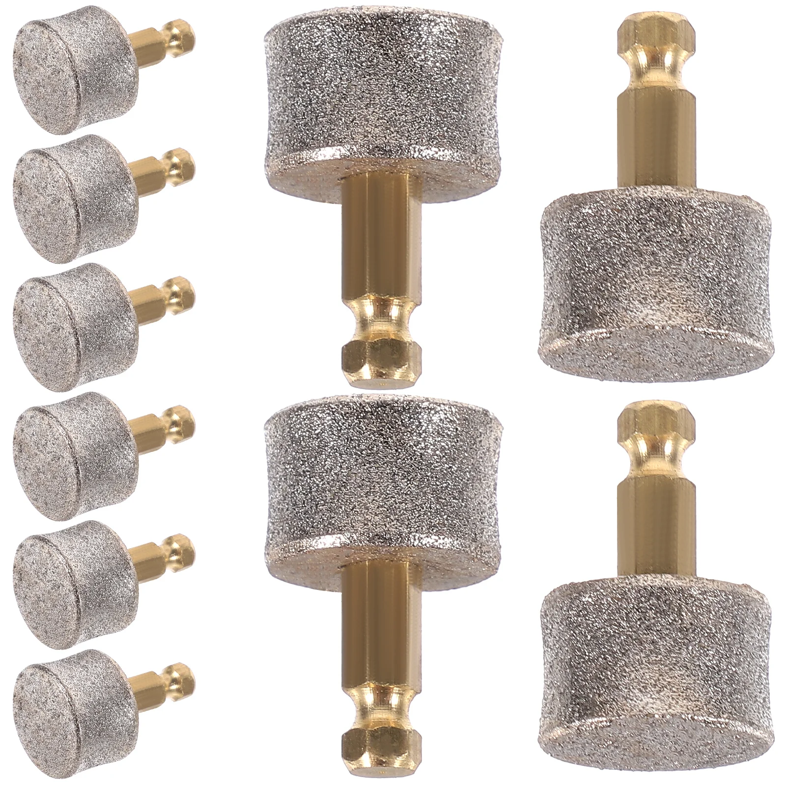10 Pcs Electric Nail File Grinder Replacement Grinding Wheel Pet Tip Raised Head
10 Pcs Electric Nail File Grinder Replacement Grinding Wheel Pet Tip Raised Head